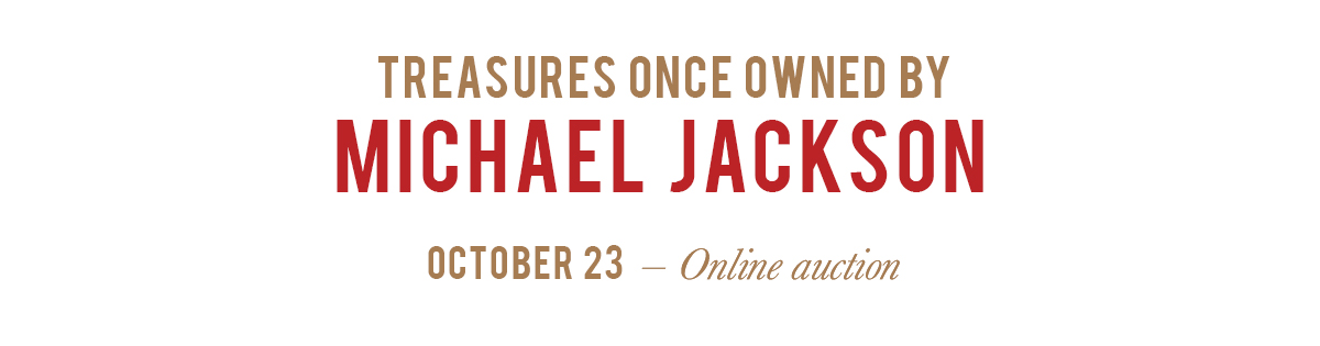 Treasures Once Owned by Michael Jackson
